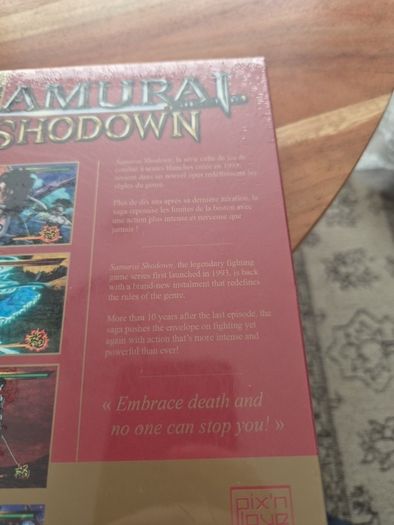 Samurai Shodown ps4 Signed Edition