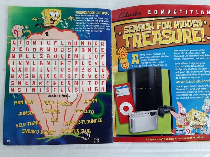 SpongeBob SquarePants rare comic