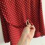 Karen Millen red polka dot dress Image 3