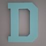 Alphabet wooden wall art. Image 6