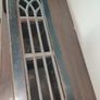 Heavy Solid Wood Colonial Style Storage Tower Cabinet with Iron Grille Image 5