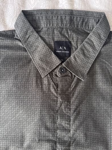 Armani Exchange Patterned Shirt  XL