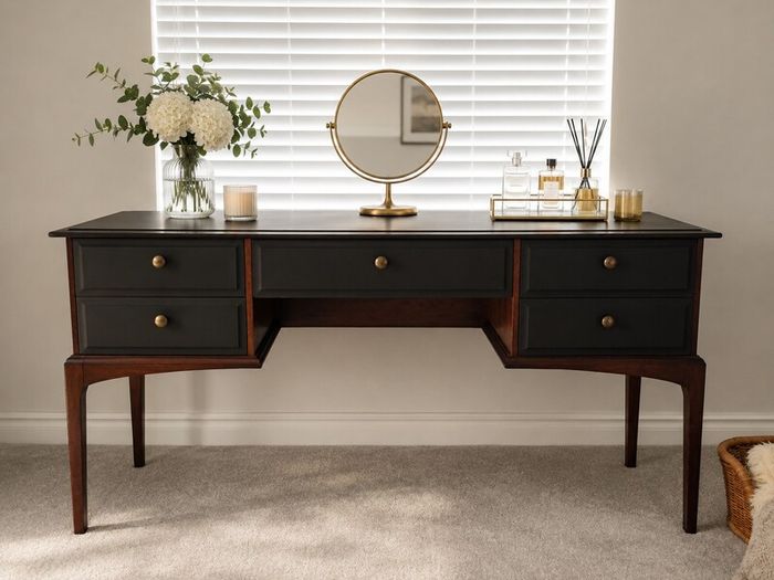 Mid Century Stag Dressing Table
