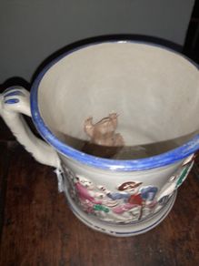 Antique Frog Surprise Mug