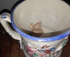 Antique Frog Surprise Mug