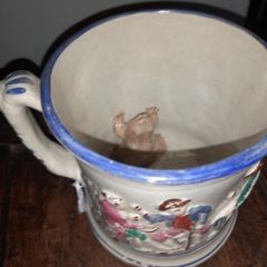 Antique Frog Surprise Mug