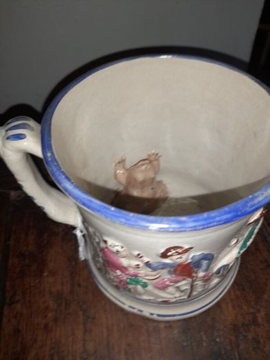 Antique Frog Surprise Mug