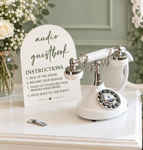 Audio Guestbook for all occasions