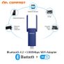 COMFAST Bluetooth+WiFi(1300Mbps) Dual Band (2.4G/5G) USB Adapter/Dongle+Hotspot - 2x3dbi Foldable External Antennas (Brand New/Warranty) Image 2