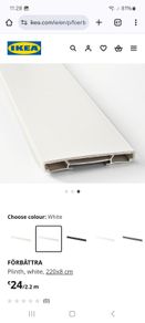 ikea kitchen plinth