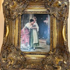 Antique vintage Victorian/Edwardian oil pictures