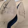 Amy Huberman Bourbon leather suede ankle boots bundle Size UK 4 EU 37 Forever young navy blue suede Private number brown leather Image 10