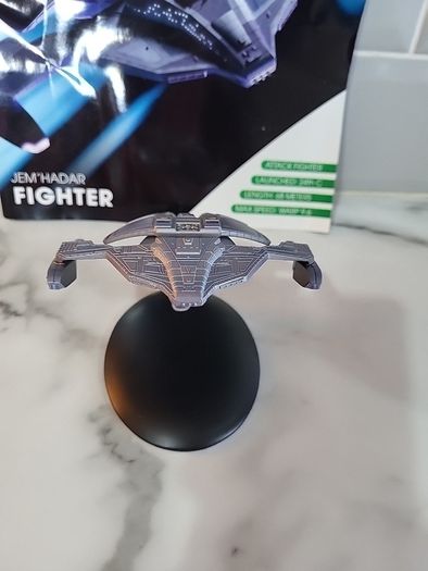 star trek eaglemoss jem hadar fighter
