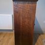Mid-Century Solid Oak Cabinet Image 8