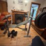Adjustable Weight Bench & Complete Home Gym Set Image 2
