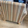 Beautiful Striped Armchair Image 2