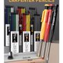 34 Piece Professional Pencil Set & Metric Carpenters Square Set Image 8