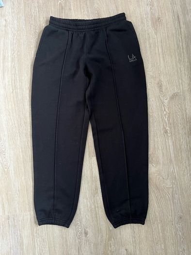 Girls black tracksuit bottoms