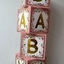 Baby Shower Baby Cubes/ Blocks Image 2