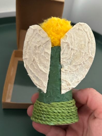 Handmade Gratitude Angel Figurine