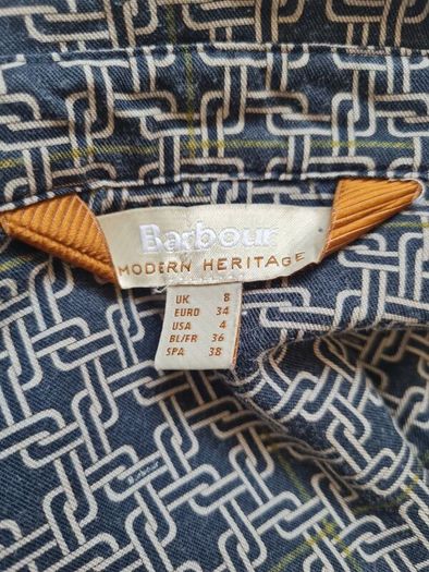 Barbour modern heritage portobello shirt size 8 in excellent condition