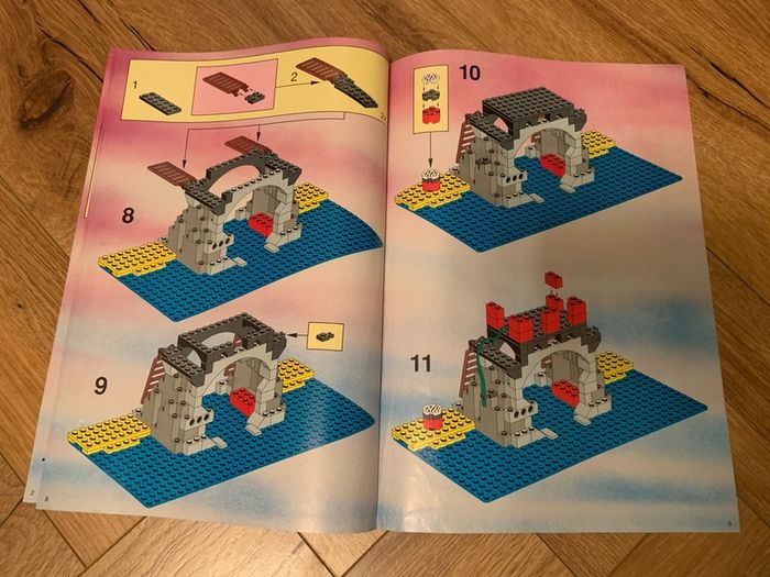 LEGO Pirates 6264 Forbidden Cove Instruction Manual Only Vintage Islanders 90s