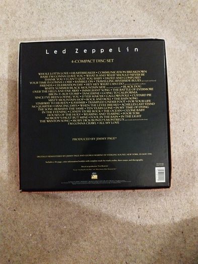 Led Zeppelin cd boxset