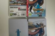 Nintendo Switch Pokemon Sword game &amp; Steelbook