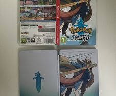 Nintendo Switch Pokemon Sword game & Steelbook