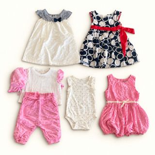 Baby girl clothing bundle - various brands