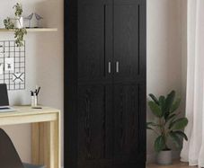 Book Cabinet Black oak