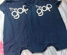 Baby gap all in ones x2