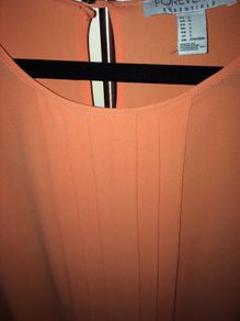 WOMEN'S Long Sleeve Coral Top by Forever 21 Size14