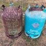 2 empty gas cylinders Image 2