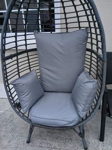 Egg shaped chair cushions brand new