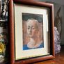 Vintage Madonna del Parto Renaissance Print Framed Image 4