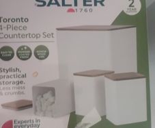 Salter Four Piece Kitchen Counter Top Set