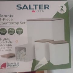 Salter Four Piece Kitchen Counter Top Set