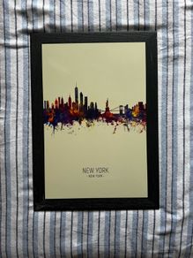 NYC Metal Poster 32x45cm
