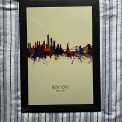 NYC Metal Poster 32x45cm