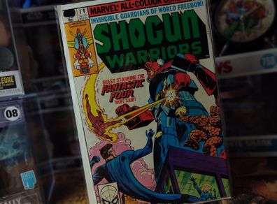 Shogun Warriors !  Issue #19 ! Featuring Fantastic Four ! Bronze Age Comic from 1980 ! by Marvel !