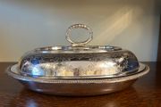 Silver-Plated Covered Serving Dish