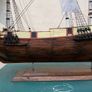 Handmade model ship-12gun briganteen Sarah from Patrick O'Brien novels Image 6
