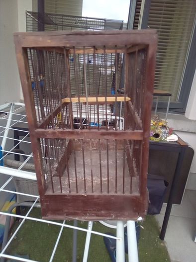 bird finch canary hopper cage I gave my birds away