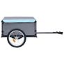 Bike Cargo Trailer Black and Blue 65 kg Image 2