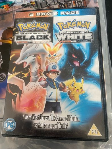 Pokemon The Movie Dvd White Victini And Zekrom Black Victini And Reshiram Pg