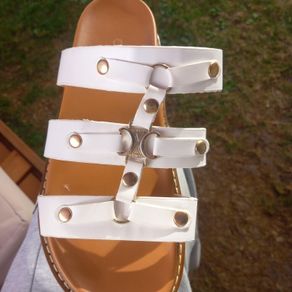 Celine paris white sandles