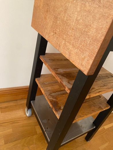 kitchen trolley / butcher block trolley