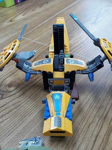 Lego Chimea vehicles and figures.