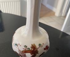 Masons Brown velvet vase